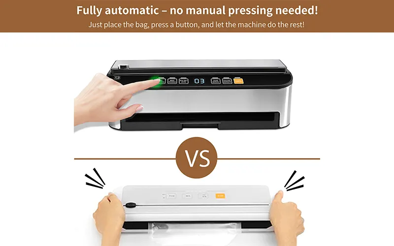 automatic food vacuum sealer machine